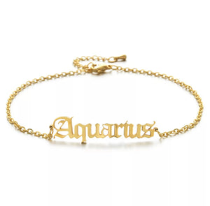 Zodiac Anklets