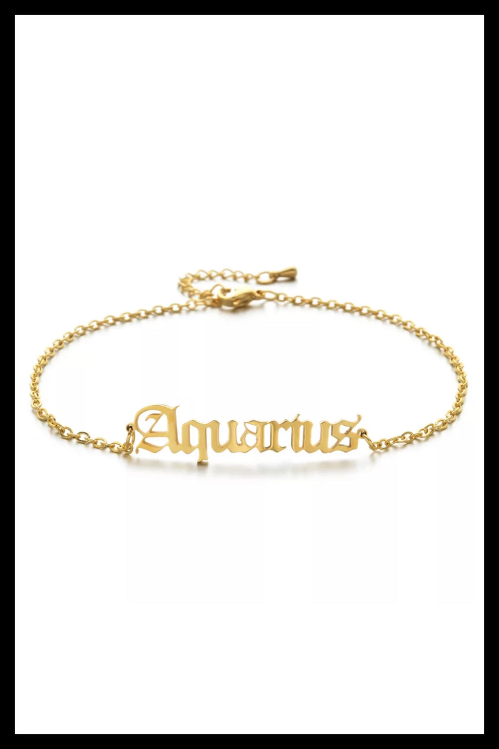 Zodiac Anklets