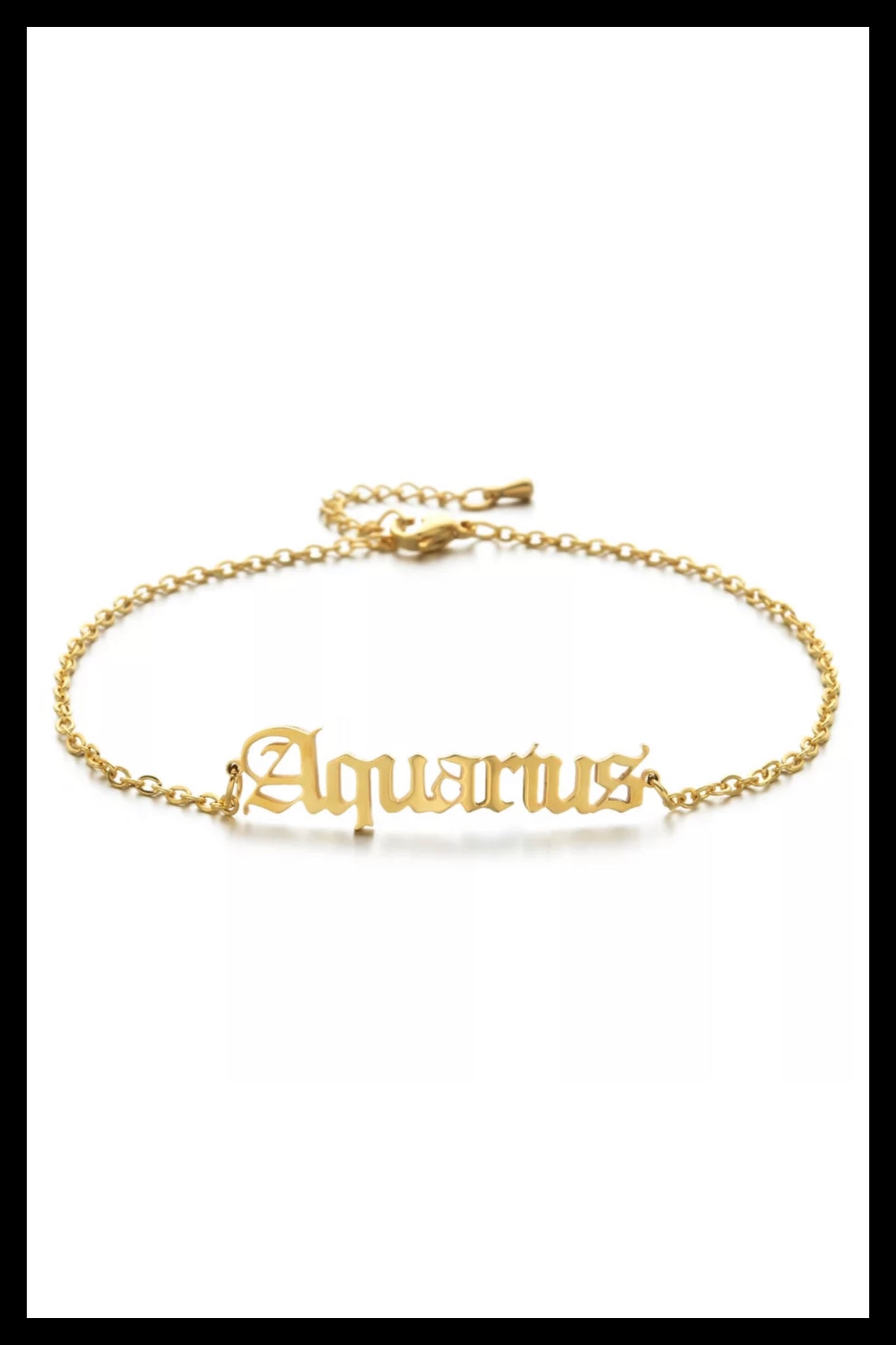 Zodiac Anklets